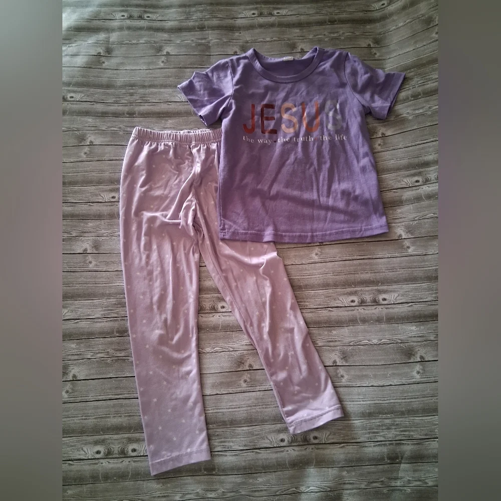 10/$40 SHEIN Purple Kids 2pc. Set